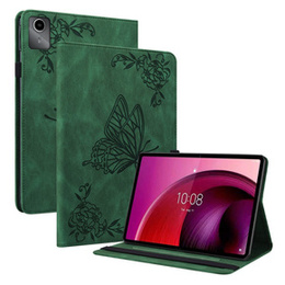 Чехол для Lenovo Tab M11, Butterfly, зелёный