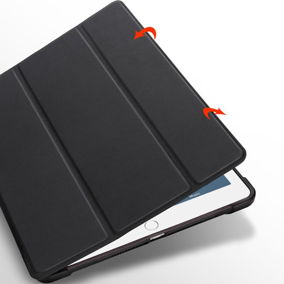Чохол для iPad 9.7 2018 / 2017/ Air / Air 2, Smartcase з місцем для стилуса, чорний