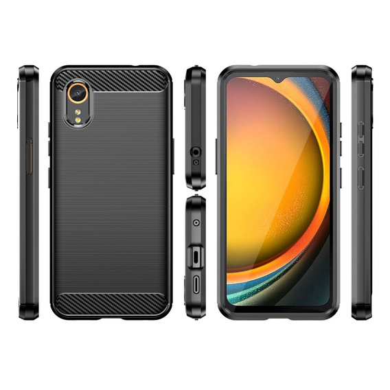 Чoхол до Samsung Galaxy Xcover 7, Carbon, чорний