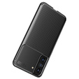 Чoхол до Samsung Galaxy S21 FE, Carbon Gel, чорний
