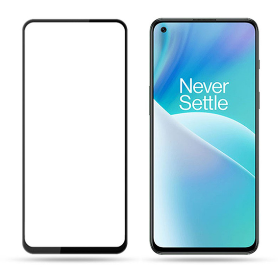 Загартоване скло Mocolo Full Glue для OnePlus Nord 2T 5G, чорна рамка
