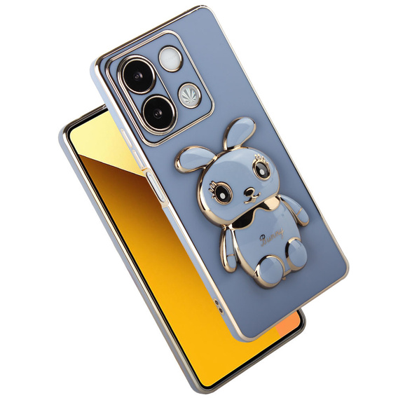 Чохол для Xiaomi Redmi Note 13 5G, Rabbit, м'яти + загартоване скло 9H