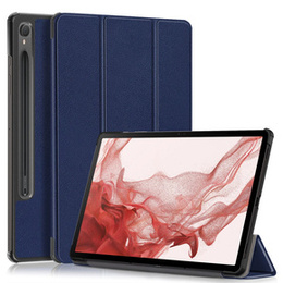Чехол для Samsung Galaxy Tab S9, Smartcase с местом для стилуса, темно-синий