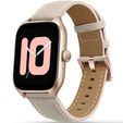 Кожаный ремешок для Samsung Galaxy Watch 42mm - Beige