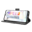 Футляр з клапаном для LG Velvet, Card Slot, чорний