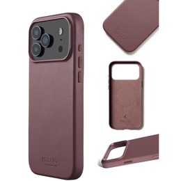 чехол Mujjo Кожаный до iPhone 14 Pro, MagSafe, Black