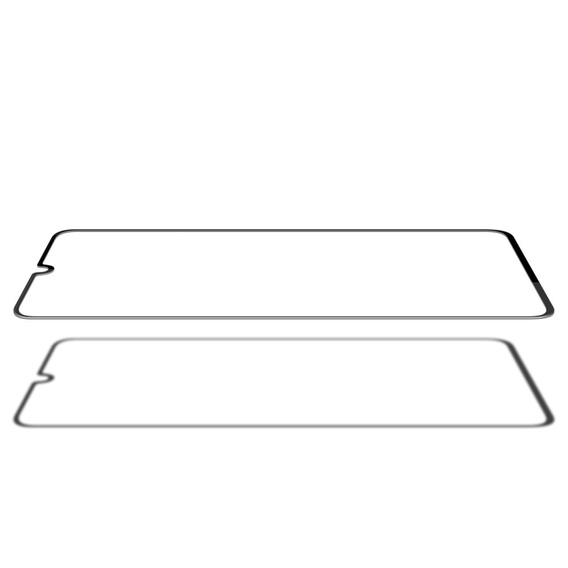 Закаленное стекло 3D для Xiaomi Redmi 12C, чёрный