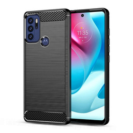 Чехол до Motorola Moto G60S, Carbon, чёрный