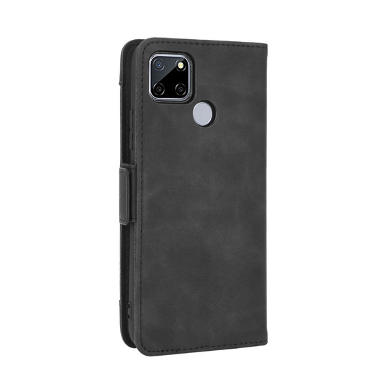 Футляр з клапаном для Oppo A15 / A15S, Card Slot, чорний