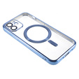 Чехол до iPhone 12, MagSafe Hybrid, синий