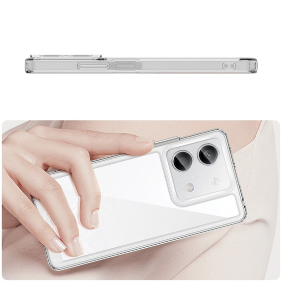 Чехол до Xiaomi Redmi Note 13 5G, Fusion Hybrid, прозрачный