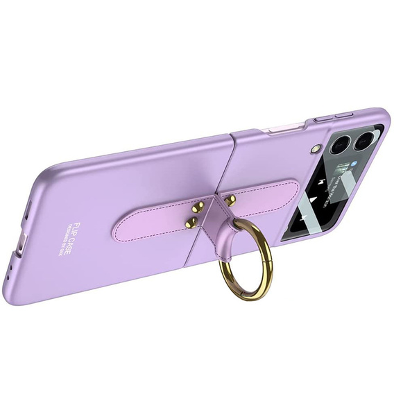 Чехол GKK PC Case до Samsung Galaxy Z Flip3 5G, Purple