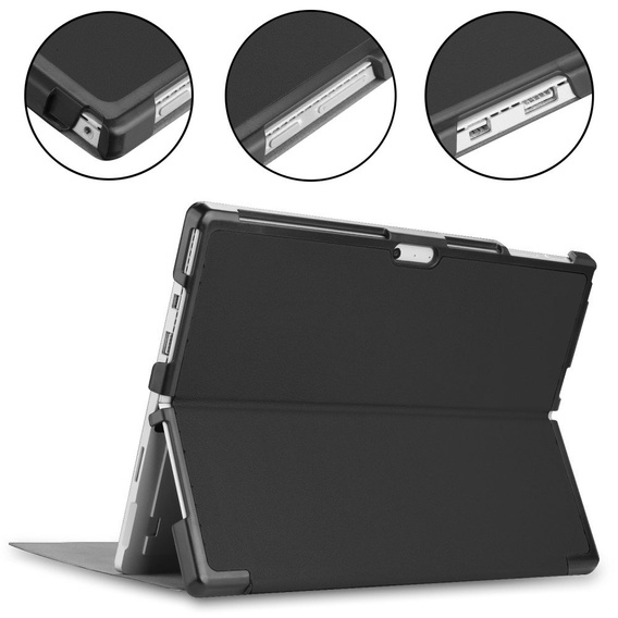 Чехол для  Microsoft Surface Pro 6/5/4, Stand Case, Black