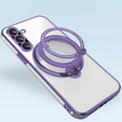 Магнитный чехол для Samsung Galaxy A36 5G, для MagSafe, фиолетовый