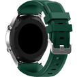 Силиконовый ремешок Twill Texture 22mm, Dark green
