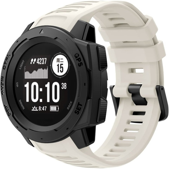 Силиконовый ремешок для Garmin Instinct, White