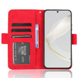 Откидной чехол для Huawei Nova 11 Pro, Card Slot, красный