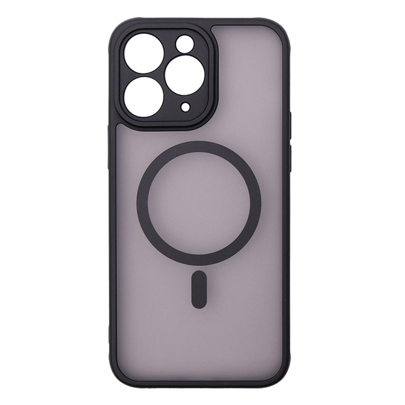 Чохол MagSafe для iPhone 12 / 12 Pro, Hybrid Matte Lens Pro, чорний