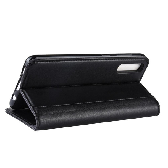 Откидной чехол для Samsung Galaxy A50 / A30s, Leather Flexi Book, чёрный