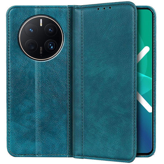 Чoхол до Huawei Mate 50 Pro, Wallet Litchi Leather, зелений