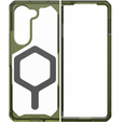Чехол Urban Armor Gear до Galaxy Z Fold 5 5G, Plyo MagSafe, прозрачный / зеленый
