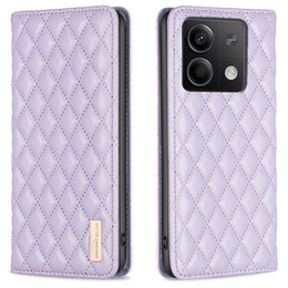 Откидной чехол для Xiaomi Redmi Note 13 5G, Wallet, BINFEN COLOR, фиолетовый