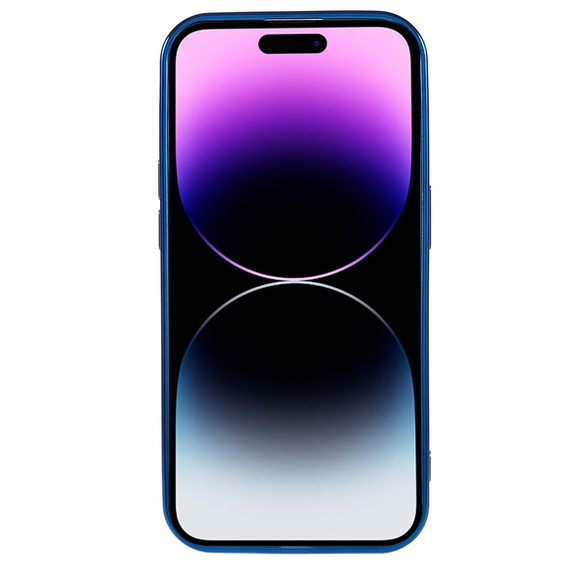 Чохол для iPhone 14 Pro Max, Electro MagSafe, м'яти + Скло на екран