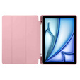 Чехол для Apple iPad Air 11" 6 gen. 2024 (A2902, Smartcase с местом для стилуса, розовый