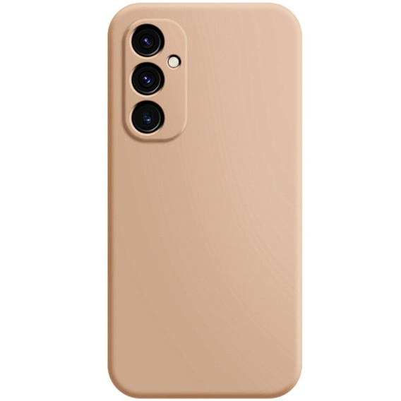 Чохол для Samsung Galaxy A25 5G, Silicone Lite, рожевий + скло 9H