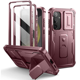 Броньований чохол для Samsung Galaxy S24 Plus, Dexnor Full Body (Two Frames), червоний