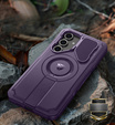 Броньований чохол для Samsung Galaxy S24 FE, Dexnor Full Body (Two Frames), фіолетовий