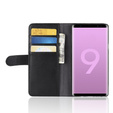 Откидной чехол для Samsung Galaxy Note 9, Leather Flexi Book, чёрный