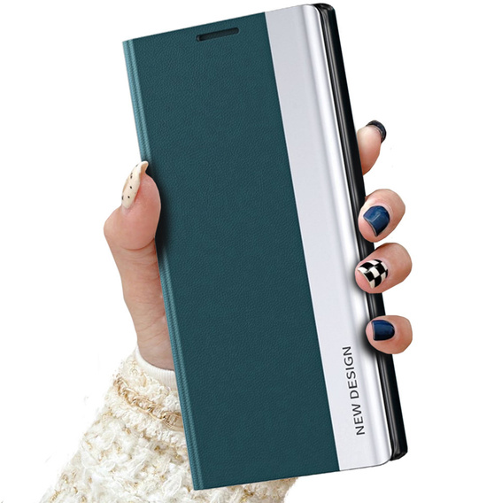 Чохол-книжка для Xiaomi Poco X5 5G / Redmi Note 12 5G, Side Magnetic, зелений