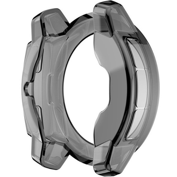 Etui TPU Frame do Garmin Instinct, Transparent Black