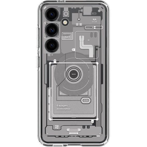 Чoхол Spigen до Samsung Galaxy S23 Ultra, Ultra Hybrid, прозорий