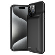 Чехол-аккумулятор 7000 мАч для iPhone 15 Pro, черный