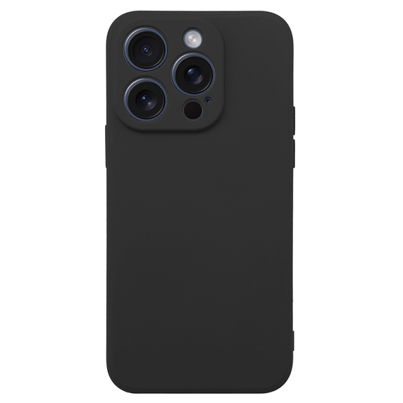 Чoхол до iPhone 15 Pro, Silicone Lite, чорний