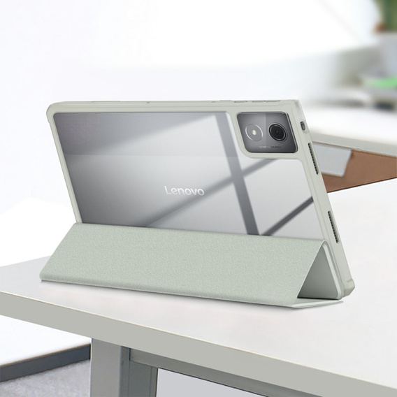 Чехол для Lenovo Tab K11 Plus, Smartcase Hybrid, с местом для стилуса, серый