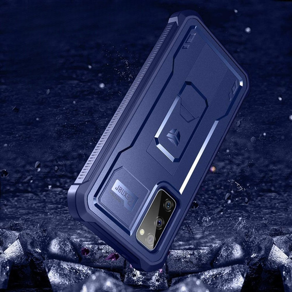 Бронированный чехол для Samsung Galaxy S20 FE, Dexnor Full Body, синий