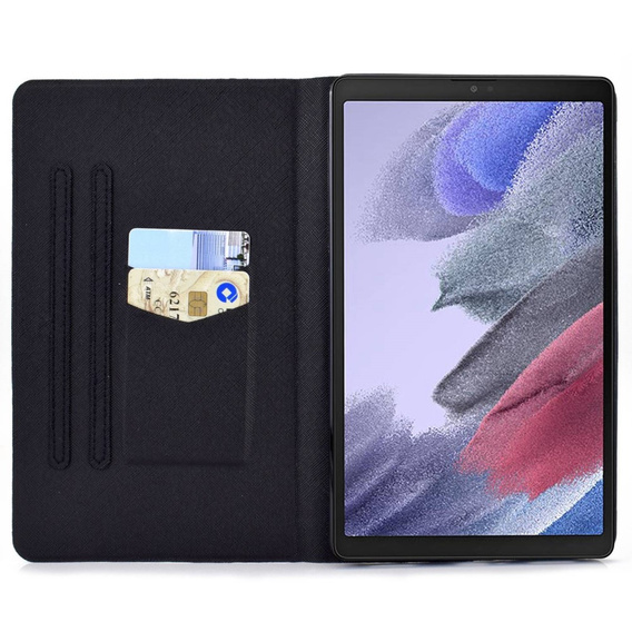 Чехол для Samsung Galaxy Tab A7 Lite, с откидной крышкой, colorful horse