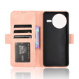 Откидной чехол для Xiaomi Poco F7 Pro, Card Slot, розовый
