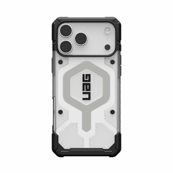 Чохол Urban Armor Gear для iPhone 17 Pro Max, Pathfinder MagSafe, Ice/Silver