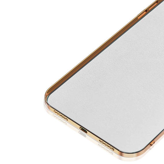 Чехол до iPhone 13, Electro Ring, белый