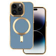 Чехол ERBORD MagSafe до iPhone 12Pro Max, Blue
