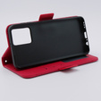 Откидной чехол для Motorola Moto G54 5G, Card Slot, красный