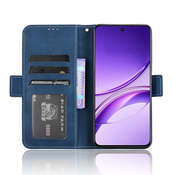 Откидной чехол для Vivo V50 Lite 4G / 5G, Card Slot, темно-синий