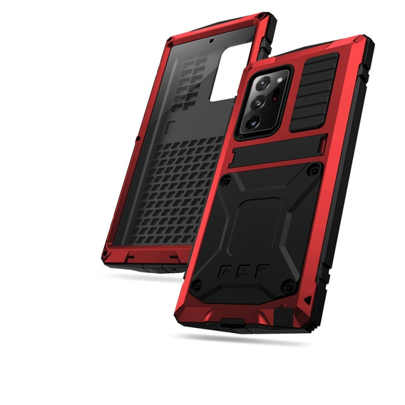 Чохол для Samsung Galaxy Note 20 Ultra, R-JUST, броньований, червоний