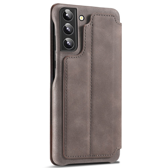 Чохол-книжка для Samsung Galaxy S22+ Plus 5G, LC.IMEEKE, кава