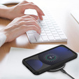 Чoхол Shockproof до Samsung Galaxy S24 FE, із захисним екраном, чорний