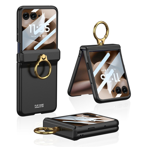 Чохол з підставкою та захистом шарнірів для Motorola Razr 60 Ultra 5G